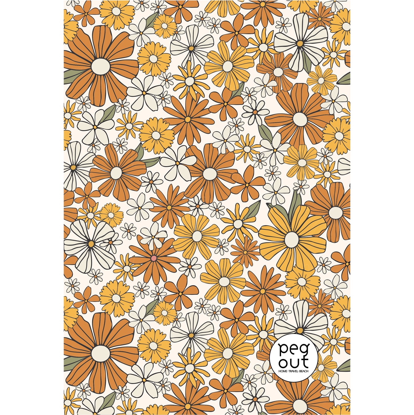Tea Towel - Daisy Dreams